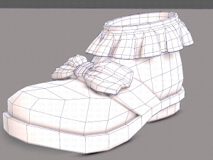 Shoes cartoonV48 3D 모델