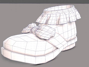 Shoes cartoonV48 3D Model