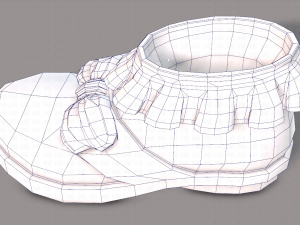 Shoes cartoonV48 3D 모델