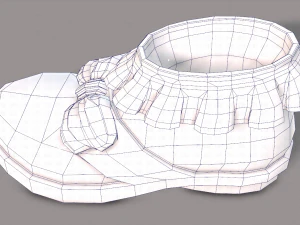 Shoes cartoonV48 3D Model