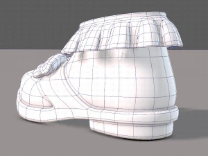 Shoes cartoonV48 3D Model