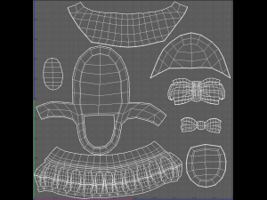 Shoes cartoonV48 3D 모델