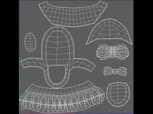 Shoes cartoonV48 3D Model