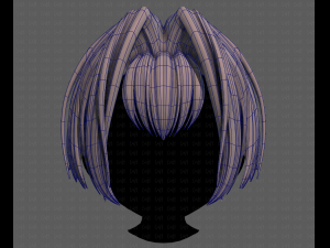 3D Hair style for boy V91 Model 3D