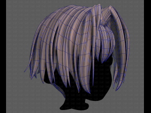 3D Hair style for boy V91 Model 3D
