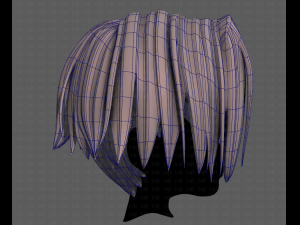 3D Hair style for boy V91 Model 3D