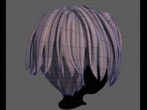 3D Hair style for boy V91 Model 3D