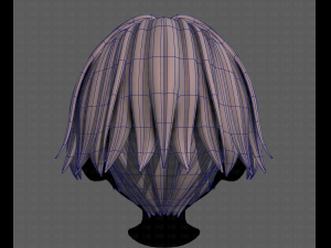 3D Hair style for boy V91 Model 3D