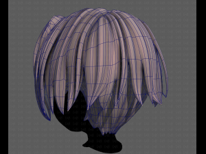 3D Hair style for boy V91 Model 3D