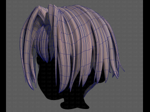 3D Hair style for boy V91 Model 3D