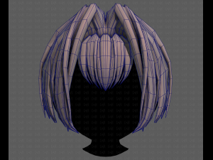 3D Hair style for boy V91 Model 3D