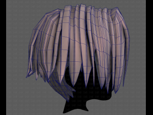 3D Hair style for boy V91 Model 3D