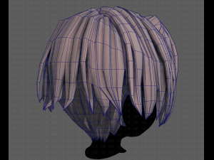 3D Hair style for boy V91 Model 3D