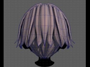 3D Hair style for boy V91 Model 3D