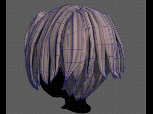 3D Hair style for boy V91 Model 3D