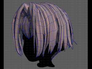 3D Hair style for boy V91 Model 3D