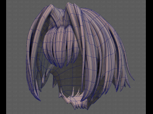 3D Hair style for boy V91 Model 3D