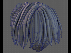 3D Hair style for boy V91 Model 3D