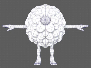 Monster V07 3D Model