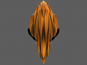 3D Hair style for girl V107 Modelo 3D