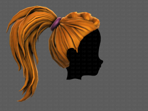 3D Hair style for girl V107 Modelo 3D