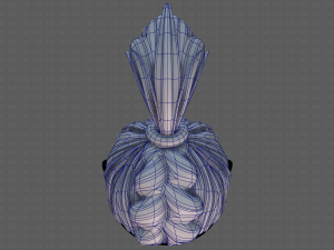 3D Hair style for girl V107 Modelo 3D