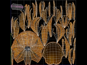 3D Hair style for girl V107 Modelo 3D