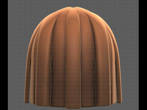 Base Hair for girl V01 3D Модель