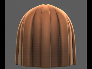 Base Hair for girl V01 3D Model