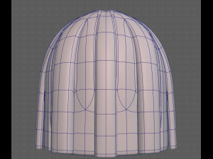 Base Hair for girl V01 3D Модель