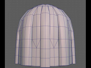 Base Hair for girl V01 3D Model