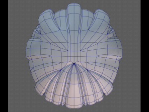 Base Hair for girl V01 3D Модель