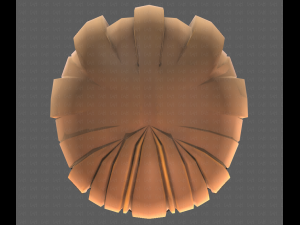 Base Hair for girl V01 3D Модель