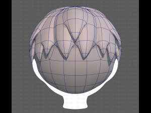 Base Hair for Boy V01 3D Модель