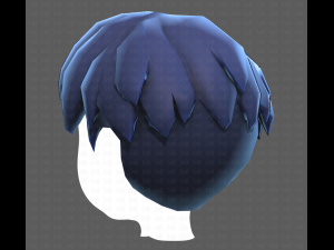 Base Hair for Boy V01 3D Модель