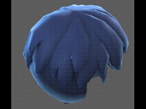Base Hair for Boy V01 3D Model