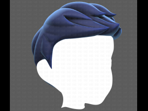 Base Hair for Boy V02 3Dモデル