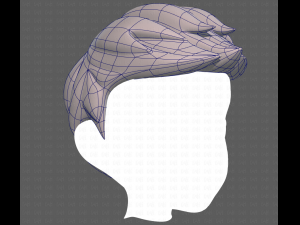 Base Hair for Boy V02 3Dモデル