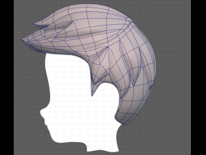 Base Hair for Boy V02 3Dモデル