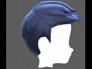 Base Hair for Boy V02 3Dモデル