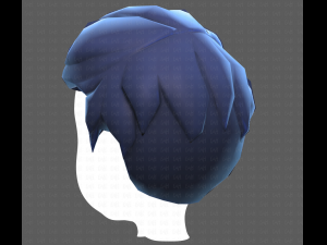 Base Hair for Boy V02 3Dモデル