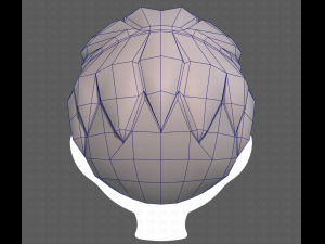 Base Hair for Boy V02 3Dモデル