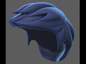 Base Hair for Boy V02 3Dモデル