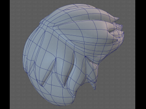 Base Hair for Boy V02 3Dモデル