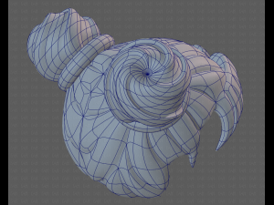 Base Hair for girl V03 3D 모델