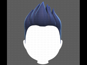 Base Hair for Boy V03 Model 3D