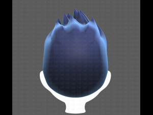 Base Hair for Boy V03 Model 3D