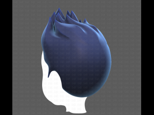 Base Hair for Boy V03 Model 3D