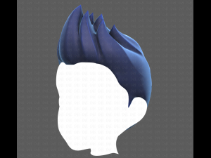 Base Hair for Boy V03 Model 3D