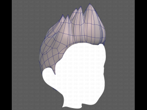 Base Hair for Boy V03 Model 3D